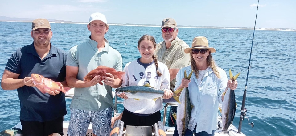 Deep Sea Fishing - Spearfishing - Dive Charters - Sunset Cruises