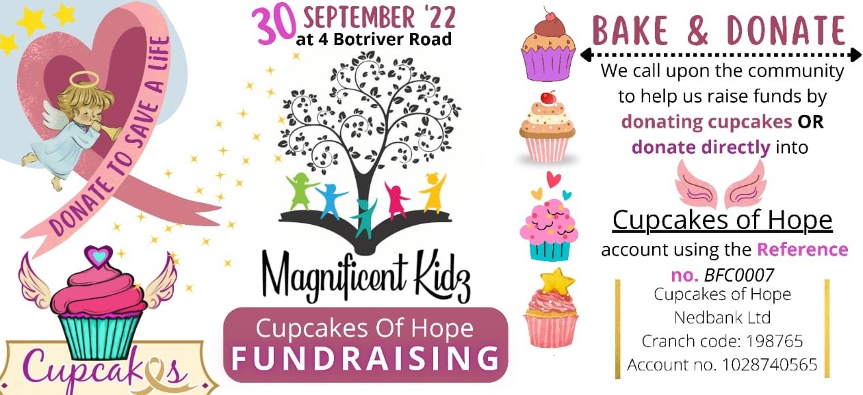 Cupcakes of Hope Fundraising Xplorio Kleinmond