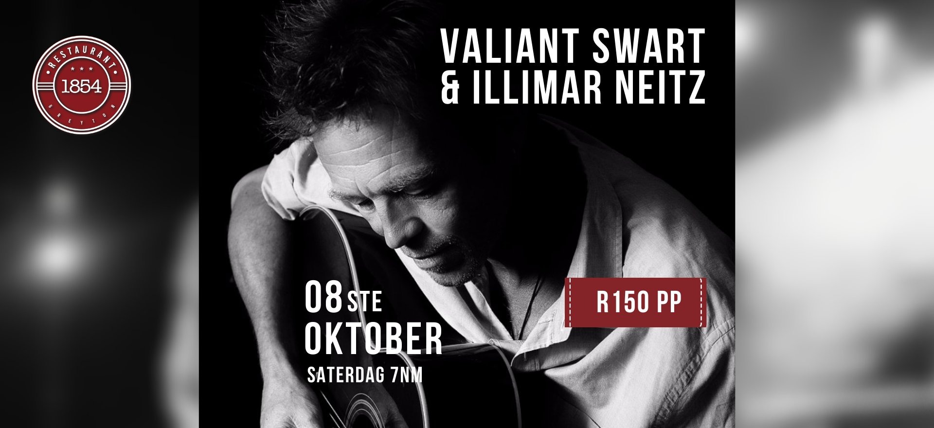 Valiant Swart & Illimar Neitz LIVE 1854 Restaurant Xplorio
