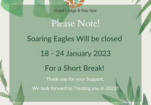 Closed: 18 - 24 January 2023
