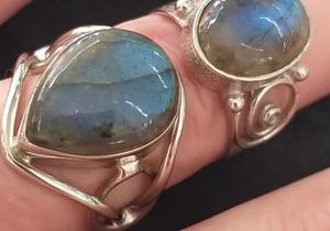 Labradorite Rings