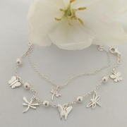 Dragonfly and Butterfly Bracelet