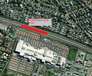 Construction of new right turn lane at Whale Coast Mall