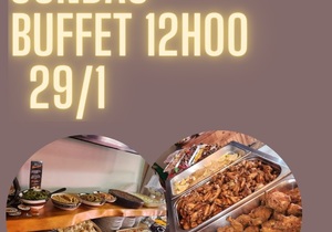 29 January 2023: Sondag Buffet