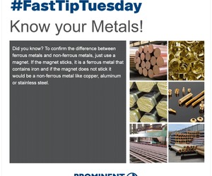 Fast Tip: Know your Metals
