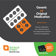 Generic VS Original Medication: What’s the difference?