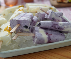 Fruity Yoghurt Popsicles