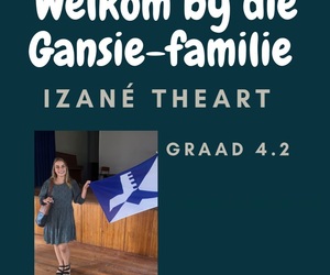 Nuwe Onderwyser: Izane Theart (Graad 4.2)