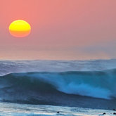 Surfing Sunset