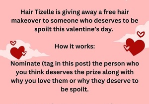 Valentine's Day Competition: WIN a Free Hair Makeover