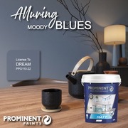 Prominent Paints: Moody Blue