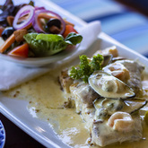 Mussel & Prawn With Hake - Quayside Cabin - Xplorio™ Hermanus