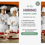 Vacancy - Pastry Chef - Brackenfell
