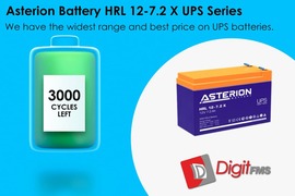 Asterion Battery HRL 12-7.2 x UPS Series