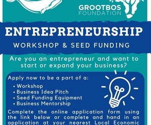 LAST CHANCE TO REGISTER FOR THE ENTREPRENEURSHIP WORKSHOP