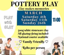 March 2023 Pottery Play Dates