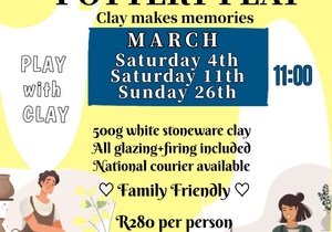 March 2023 Pottery Play Dates