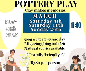 March 2023 Pottery Play Dates