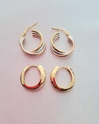Yellow Gold Hoop Earrings