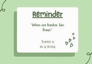 Term 2 at Pringle House Eco School