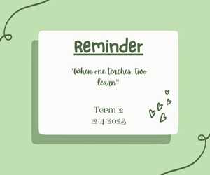 Term 2 at Pringle House Eco School