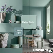 Complex Grey Greens with Turquoise Undertones