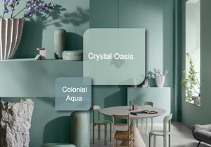 Complex Grey Greens with Turquoise Undertones