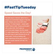 Fast Tip: Prevent Paint Stains on Carpet