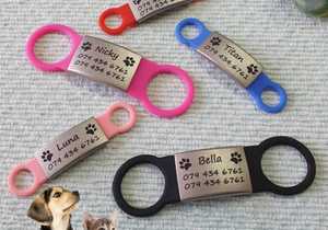 Dog Tag, Engraved, Silicone Band