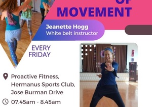 Every Friday: Nia Class at PROactive Fitness Hermanus