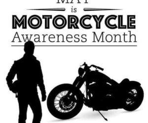 May is Motorcycle Safety Awareness Month