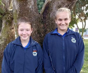 WP Netbalproewe: Haylie Kriel en Ciske Kok