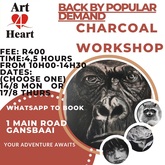 Charcoal Workshop @ Art4Heart - Xplorio™ Gansbaai 