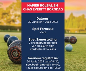 Napier Rolbal en Chas Everitt Borgdag