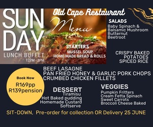 25 June 2023: Sunday Lunch Buffet