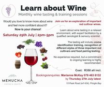 29 July 2023: Learn about Wine