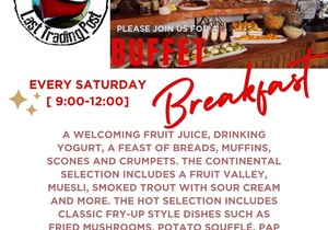 Every Saturday: Breakfast Buffet