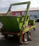 Engine Repair Work on Skip Bin Loader