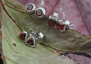 Garnet Earrings