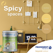 Prominent Satin Silk: Spicy Mustard