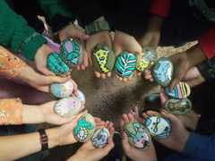 Stone Painting Workshop