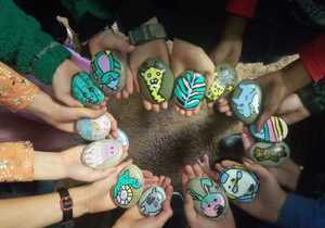 Stone Painting Workshop