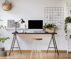 Set up a home office workspace that inspires productivity