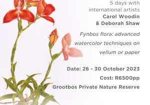 26 - 30 October 2023: Botanical Art Masterclass