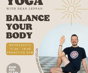 Every Wednesday: Yoga with Dean Leppan