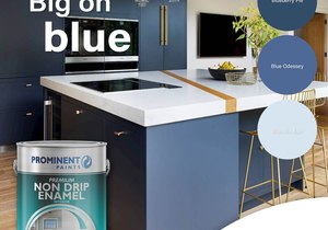 Prominent Non-Drip Enamel: Moody Blue