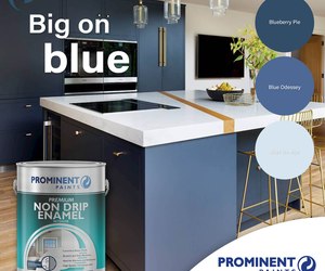 Prominent Non-Drip Enamel: Moody Blue