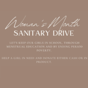Women's Month Sanitary Drive