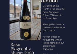 Wine Auction: Raka Biography Shiraz 2020
