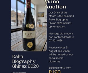 Wine Auction: Raka Biography Shiraz 2020